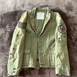 Zadig & Voltaire Khaki Military Jacket